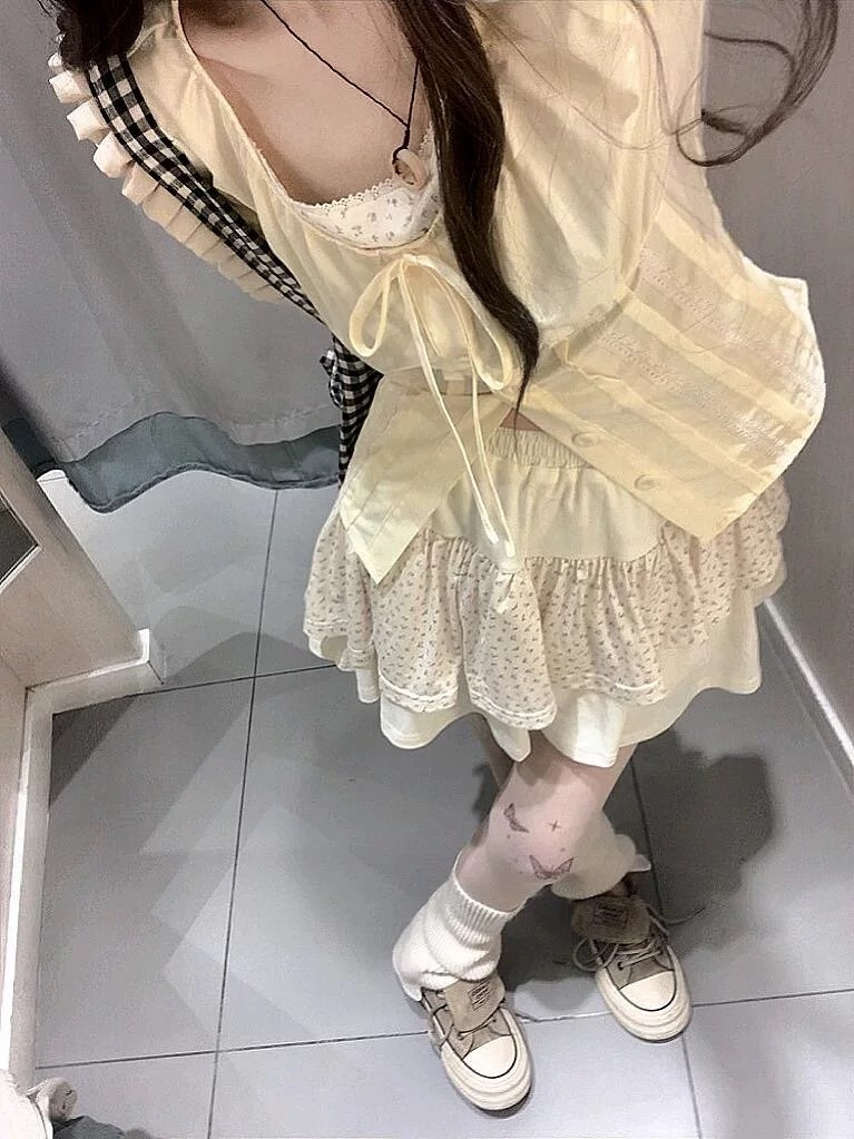 Sweet Floral Two-Piece Set for - đánh giá và giá Summer Clothing Girl
