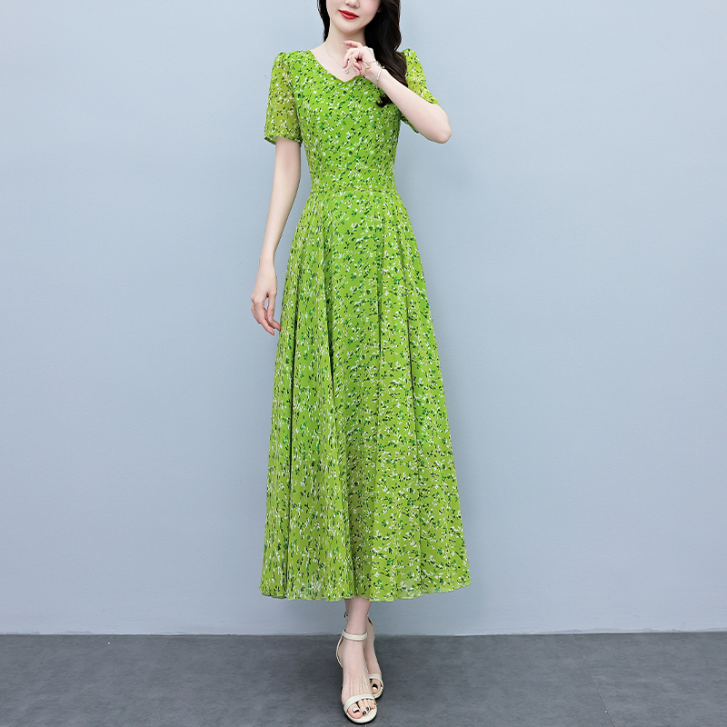Summer Vacation Short Sleeve B - đánh giá và giá Sundress Midi Floral
