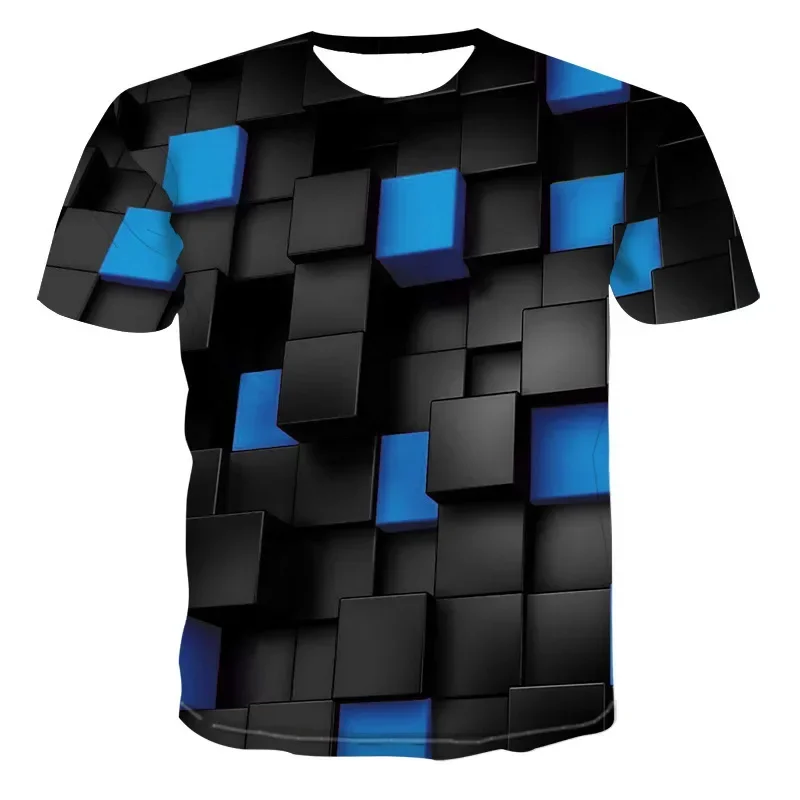 Men's 3D printed T-shirt, over - đánh giá và giá Summer Clothing Affordable