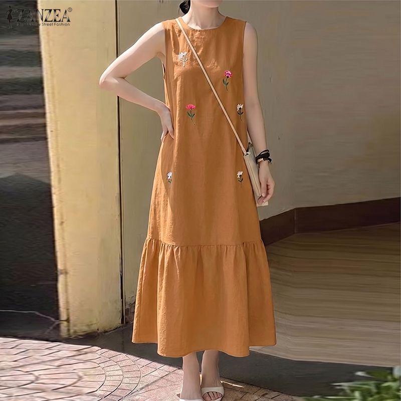 ZANZEA Fashion Summer Sundress - đánh giá và giá Sundress Midi Floral