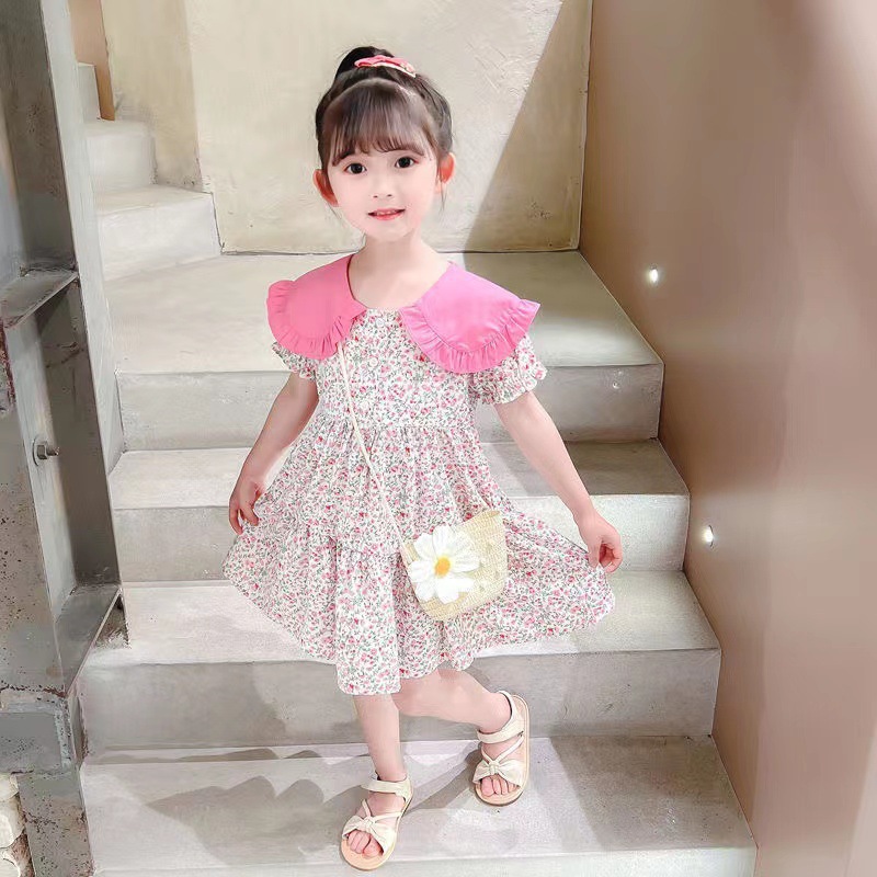2PCS Summer Yellow Floral Chil - đánh giá và giá Sundress Midi Floral