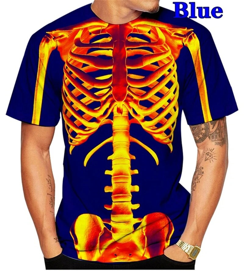 Horror Skull Skeleton Graphic  - đánh giá và giá Summer Rays Clothing