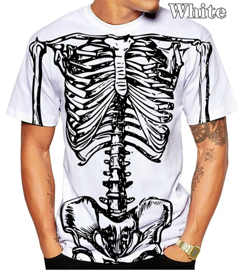 Horror Skull Skeleton Graphic  - đánh giá và giá Summer Rays Clothing