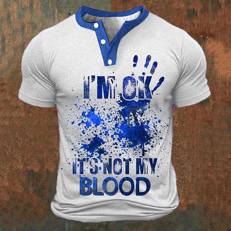 Funny 3D Letter Print Men's He - đánh giá và giá Summer Knit Clothing