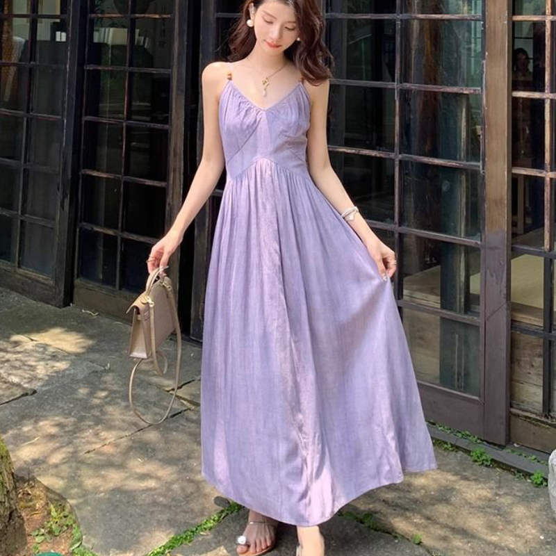 Fashion Elegant Woman Dress Pu - đánh giá và giá Summer Clothing Resort