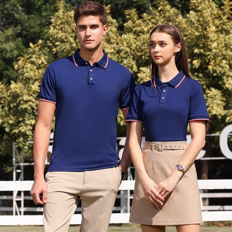 Custom Logo Men's Polo Shirts  - đánh giá và giá Summer Clothing Logo