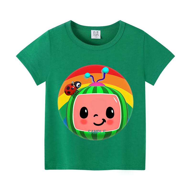 Cocomelons Baby T-Shirts Anime - đánh giá và giá Summer Clothing Cartoon