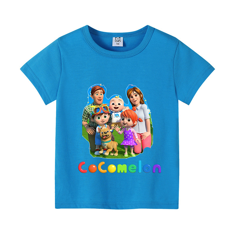 Cocomelons Baby T-Shirts Anime - đánh giá và giá Summer Clothing Cartoon
