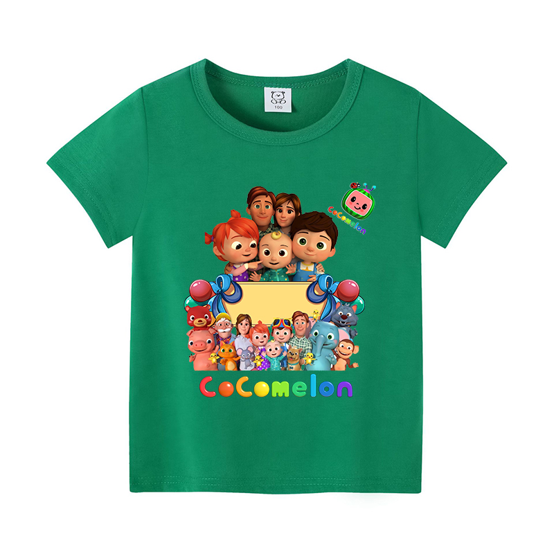 Cocomelons Baby T-Shirts Anime - đánh giá và giá Summer Clothing Cartoon