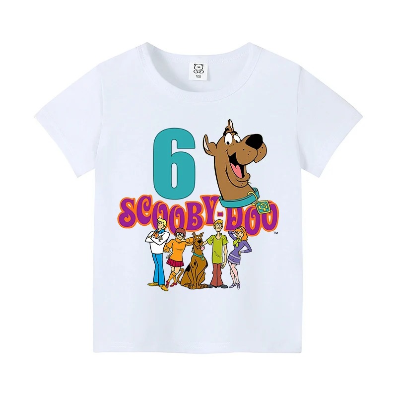 Scooby-Doo Birthday Number Tee - đánh giá và giá Summer Clothing Baby Girl