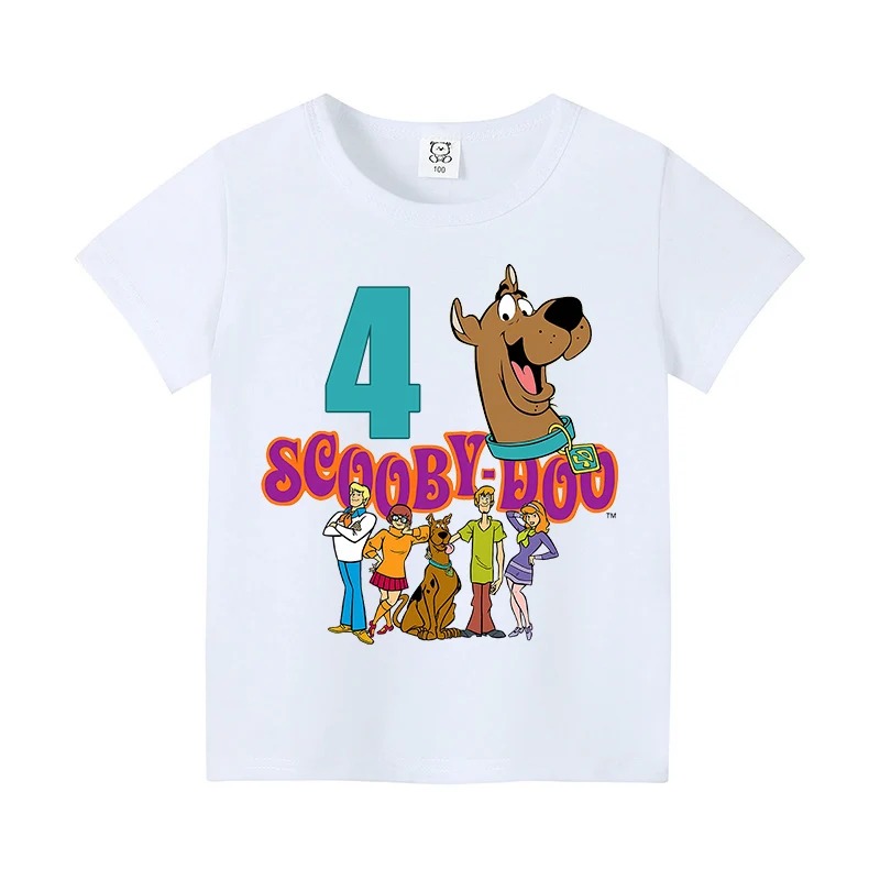 Scooby-Doo Birthday Number Tee - đánh giá và giá Summer Clothing Baby Girl