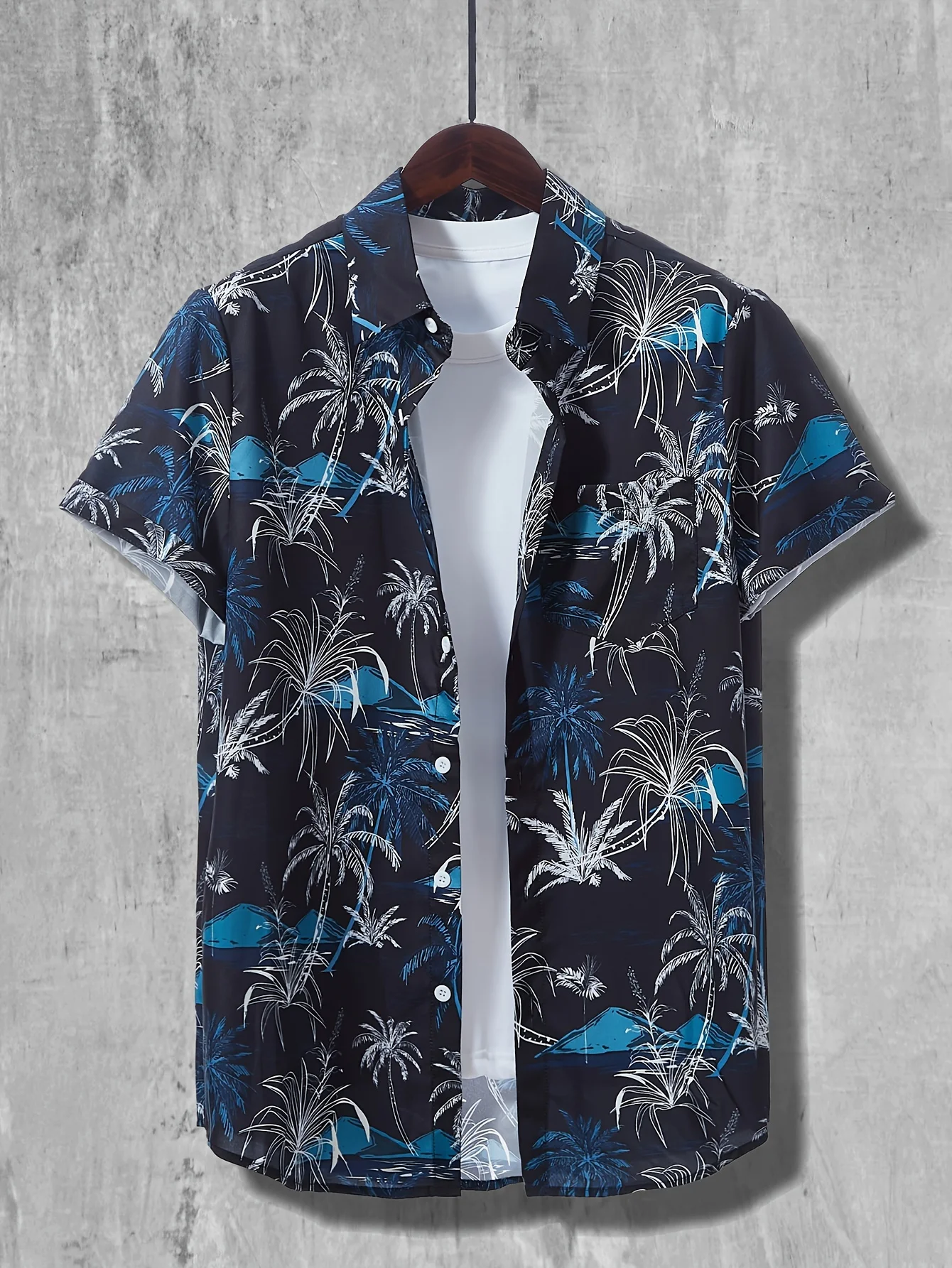 Coconut Palm Print Hawaiian Sh - đánh giá và giá Summer Clothing Resort